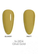 Load image into Gallery viewer, N-2814-Olive Gold Gel Polish 15ml
