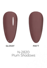 Load image into Gallery viewer, N-2820-Plum Shadows Gel Polish 15ml
