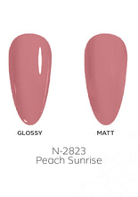 Load image into Gallery viewer, N-2823-Peach Sunrise Gel Polish 15ml
