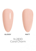 Load image into Gallery viewer, N-2830-Coral Charm Gel Polish 15ml
