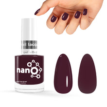 Load image into Gallery viewer, L 2835 – Burgundy Shadow Nail Polish – 15ml | High Gloss, Gel Like Finish Deep Burgundy Nail Polish | Mysterious Dark Red Nail Lacquer