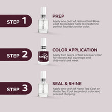 Load image into Gallery viewer, L 2835 – Burgundy Shadow Nail Polish – 15ml | High Gloss, Gel Like Finish Deep Burgundy Nail Polish | Mysterious Dark Red Nail Lacquer