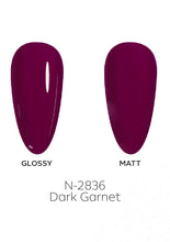 Load image into Gallery viewer, N-2836-Dark Garnet Gel Polish 15ml
