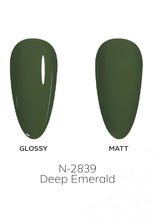 Load image into Gallery viewer, N-2839-Deep Emerald Gel Polish 15ml
