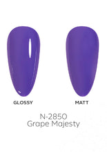 تحميل الصورة إلى عارض المعرض، طلاء جل من ماركة Grape Majesty N-2850، 15 مل
