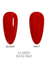 تحميل الصورة إلى عارض المعرض، طلاء جل N-2855-Brick Red 15 مل
