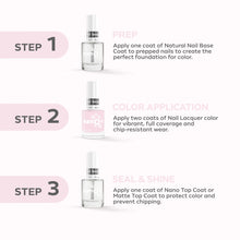 Load image into Gallery viewer, L 2871 – Smoky Ash Nail Polish – 15ml | High Gloss, Gel Like Finish Muted Pink Nail Polish | Soft Pink Nail Lacquer