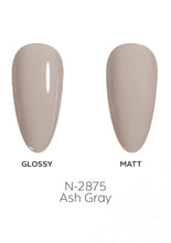 Load image into Gallery viewer, N-2875-Ash Gray Gel Polish 15ml
