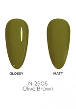 Load image into Gallery viewer, N-2906-Olive Brown Gel Polish 15ml
