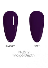 Load image into Gallery viewer, N-2912-Indigo Depth Gel Polish 15ml
