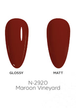 تحميل الصورة إلى عارض المعرض، طلاء جل N-2920-Maroon Vineyard 15 مل 
