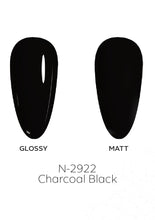 Load image into Gallery viewer, N-2922-Charcoal Black Gel Polish 15ml
