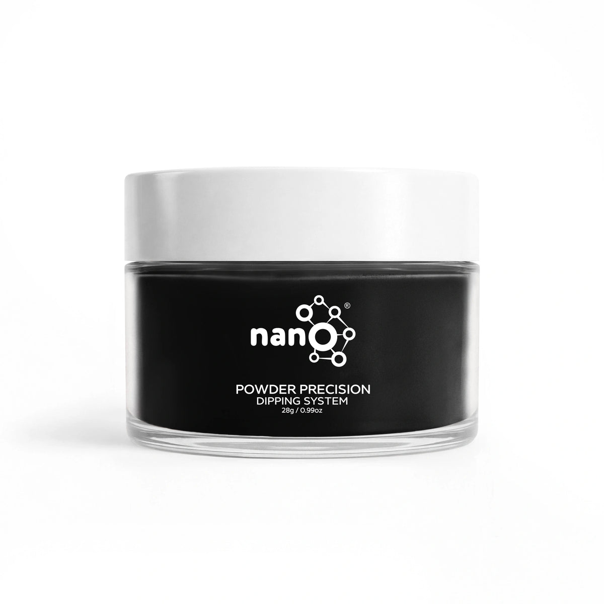 Charcoal Black Nail Dipping Powder – 28gm | Matte Black Dip Powder
