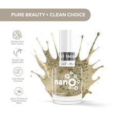 Load image into Gallery viewer, L 2937 Glittery Green Nail Polish – 15ml | High Gloss, Gel Like Finish Sparkling Green Nail Polish | Glitter Green Nail Lacquer