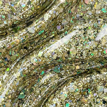 Load image into Gallery viewer, N 2937 – Glittery Green Gel Polish – 15 ml | Long-Lasting, High-Gloss Emerald Glitter Nail Polish Gel