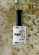 Load image into Gallery viewer, N-2937-Glittery Green Gel Polish 15ml
