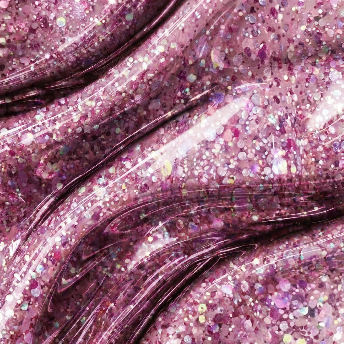 High-Gloss Pink Pixie Gel Polish - 15ml | Glitter Pink Nail Polish Gel