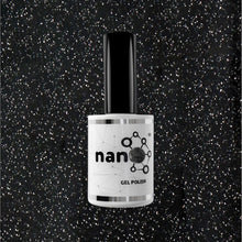 Load image into Gallery viewer, N3020 – I am High Already Gel Polish – 15 ml | Long-Lasting, High Gloss Black Glitter Nail Polish Gel