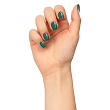 Load image into Gallery viewer, N3021 – Am I Naughty Gel Polish – 15ml | Long-Lasting, High Gloss Emerald Green Glitter Nail Polish Gel