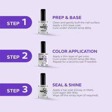 Load image into Gallery viewer, N3030 – Royal Amethyst Gel Polish – 15ml | Long-Lasting, High Gloss Purple Nail Polish Gel