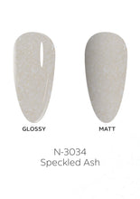 Load image into Gallery viewer, N-3034-Speckled Ash Gel Polish 15ml
