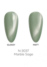 Load image into Gallery viewer, N-3037-Marble Sage Gel Polish 15ml
