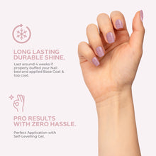 Load image into Gallery viewer, N3043 – Soft Rose Quartz Gel Polish – 15ml | Long-Lasting, High Gloss Nude Pink Nail Polish Gel