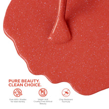 Load image into Gallery viewer, N3050 – Sunset Orange Gel Polish – 15ml | Long-Lasting, High Gloss Bright Orange Glitter Nail Polish Gel