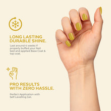Load image into Gallery viewer, N3051 – Golden Glow Gel Polish – 15ml | Long-Lasting, High Gloss Yellow Gold Shimmer Nail Polish Gel
