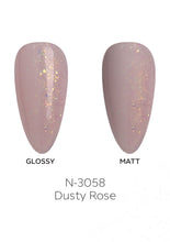 تحميل الصورة إلى عارض المعرض، طلاء جل N-3058-Dusty Rose 15 مل 
