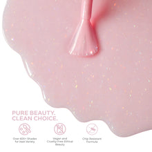 Load image into Gallery viewer, N3059 – Pink Champagne Gel Polish – 15ml | Long-Lasting, Sparkling Nude Pink Nail Polish Gel