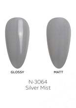 Load image into Gallery viewer, N-3064-Silver Mist Gel Polish 15ml
