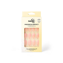 تحميل الصورة إلى عارض المعرض، Nano® Ballet Slipper Pressed on Nails - 24pcs Self-Adhesive | Soft Pink Nude Fake Nails Set