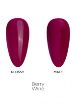 Load image into Gallery viewer, Berry Wine Rubber Base Coat 15ml
