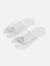 Load image into Gallery viewer, Nano® Disposable White Slippers (12 pairs)
