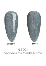 Load image into Gallery viewer, N-3024-Sparkle&#39;s My Middle Name Gel Polish 15ml
