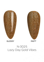 Load image into Gallery viewer, N-3025-Lazy Day Gold Vibes Gel Polish 15ml
