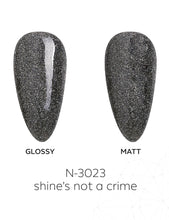 Load image into Gallery viewer, N-3023-Shine&#39;s Not a Crime Gel Polish 15ml
