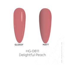 Load image into Gallery viewer, HG0811 Delightful Peach Hardgel 30ml
