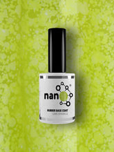 Load image into Gallery viewer, Lime Sparkle Rubber Base Coat 15ml
