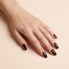 تحميل الصورة إلى عارض المعرض، Nano® Merlot Magic Pressed on Nails - 24pcs Self-Adhesive | Deep Wine Red Finish, Glossy Burgundy Fake Nails Set