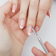 تحميل الصورة إلى عارض المعرض، Pro Cuti Push – Stainless Steel Dual-Ended Cuticle Pusher | Precision Nail Prep Tool