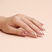 تحميل الصورة إلى عارض المعرض، Nano® Peachy Gleam CatEye Pressed on Nails - 24pcs with Glue | Instant Gel-Like Shine, Peachy Pink Fake Nails Set