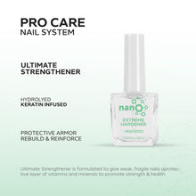 تحميل الصورة إلى عارض المعرض، Nano® Pro Care Extreme Hardener – 10ml | Advanced Keratin Nail Strengthener