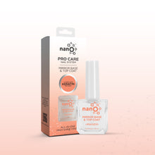 تحميل الصورة إلى عارض المعرض، Nano® Pro Care Mirror Base &amp; Top Coat – 10ml | Keratin &amp; Biotin Infused | All-in-One High-Gloss Nail System