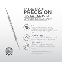 تحميل الصورة إلى عارض المعرض، Nano Pro Cuti Scrape – 151mm | Dual-Ended Pedicure Tool for Callus and Ingrown Nail Care