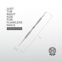 تحميل الصورة إلى عارض المعرض، Nano Pro Cuti Scrape – 151mm | Dual-Ended Pedicure Tool for Callus and Ingrown Nail Care