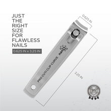 تحميل الصورة إلى عارض المعرض، Nano Pro Cuti Clip Curve – 81 mm | Curved Blade Stainless Steel Nail Clipper