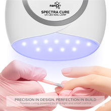 تحميل الصورة إلى عارض المعرض، Nano® Spectra Cure UV LED Nail Lamp – 48W Professional Gel Curing Light with Dual Spectrum LEDs &amp; Smart Timer