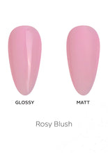 Load image into Gallery viewer, Rosy Blush Rubber Base Coat 15ml
